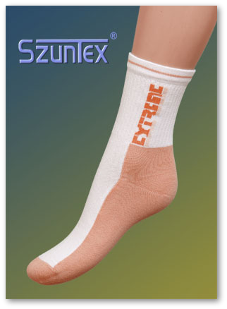 Hosszú szárú női sport zokni